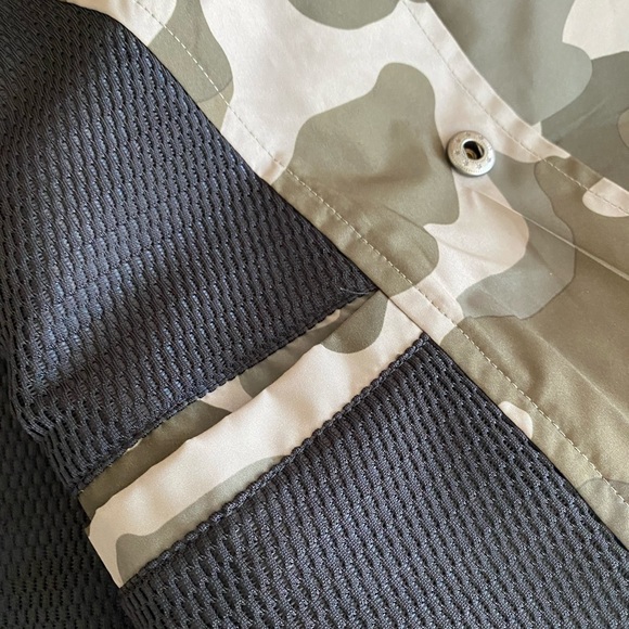 🍻 NEW BALANCE Camo Coach Lined Jacket XL 🍻💚 - Picture 9 of 14